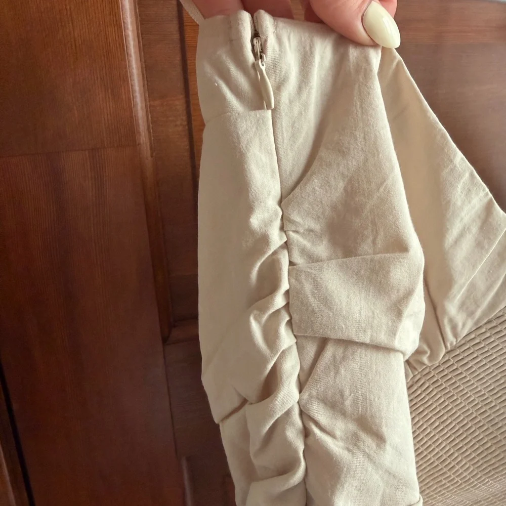 Anthropologie by Maeve Strapless Ruched Top - Picture 7 of 8